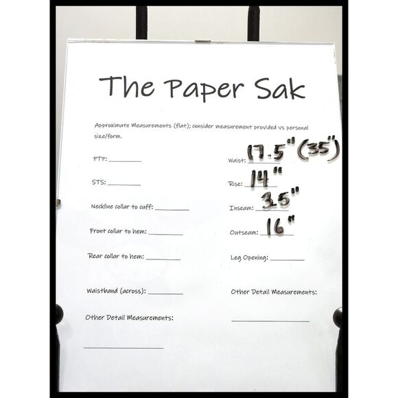 NWT Antonio Melani Amee Linen Blend Belted High Rise Shorts Abyss Blue 16 NEW - Picture 8 of 9